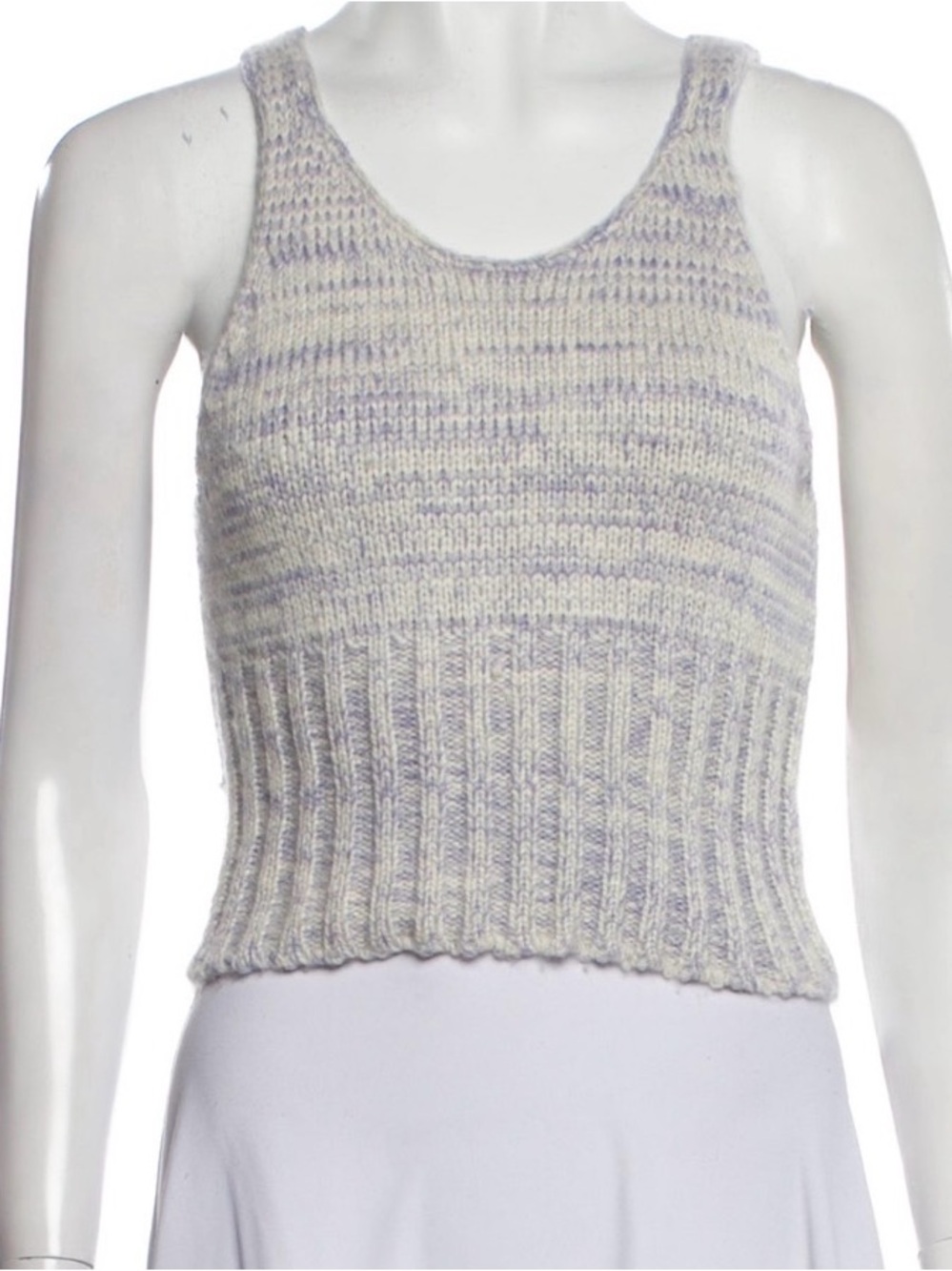 The elder statesman cashmere crop top